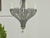1920s French Four-Light Chandelier with Faceted Crystals and Beaded Strands For Sale In Atlanta - Image 6 of 12