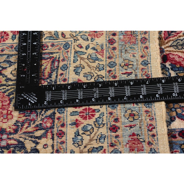 Vintage Persian Lavar Kerman Rug - 11'02 X 14'05 For Sale In Dallas - Image 6 of 9
