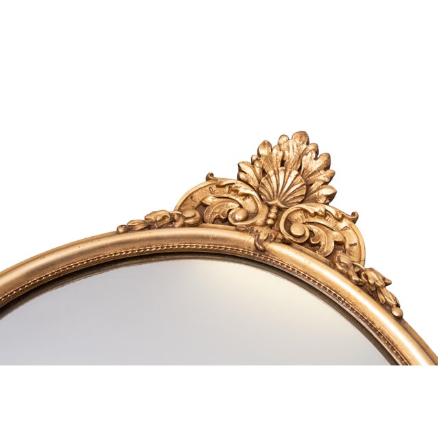 1960s Louis XVI Wall Mirror, Belgium, 1970s For Sale - Image 5 of 8