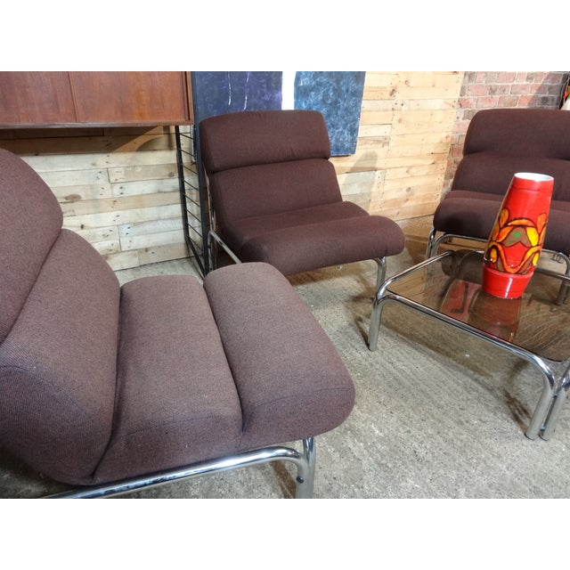 Lounge Chairs for Evertaut International, Set of 4 For Sale - Image 6 of 16