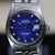 Rolex Datejust 16014 Blue Vignette Diamond Dial 36mm Steel White Gold Watch For Sale - Image 10 of 17