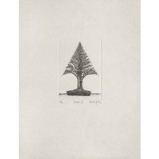 1982 Marc Jurt Bonzaï VII Etching For Sale