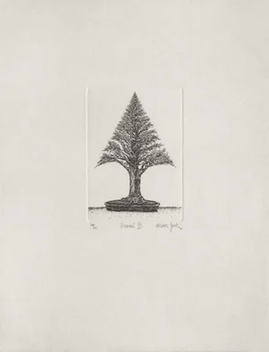 1982 Marc Jurt Bonzaï VII Etching