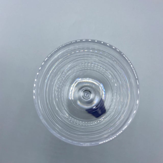 Glass Mikasa Oceanus Wine Glasses-Set of 2 For Sale - Image 7 of 13