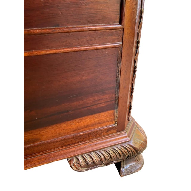 George III Style Partner Desk For Sale - Image 11 of 12