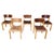 Mid-Century Brown and Birch Stacking Chairs in the style of Sven Markelius, 1980, Set of 5 For Sale - Image 12 of 12