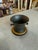 Gucci Vintage Gucci Pewter Desk Pen Holder With Leather Base For Sale - Image 4 of 7