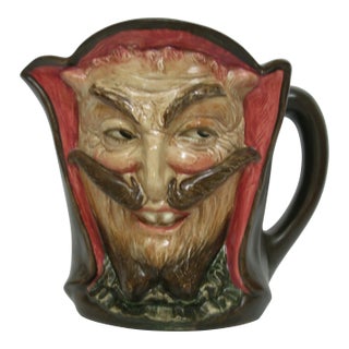 Antique Pitcher Royal Doulton Méphistophélès For Sale