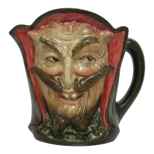 Antique Pitcher Royal Doulton Méphistophélès