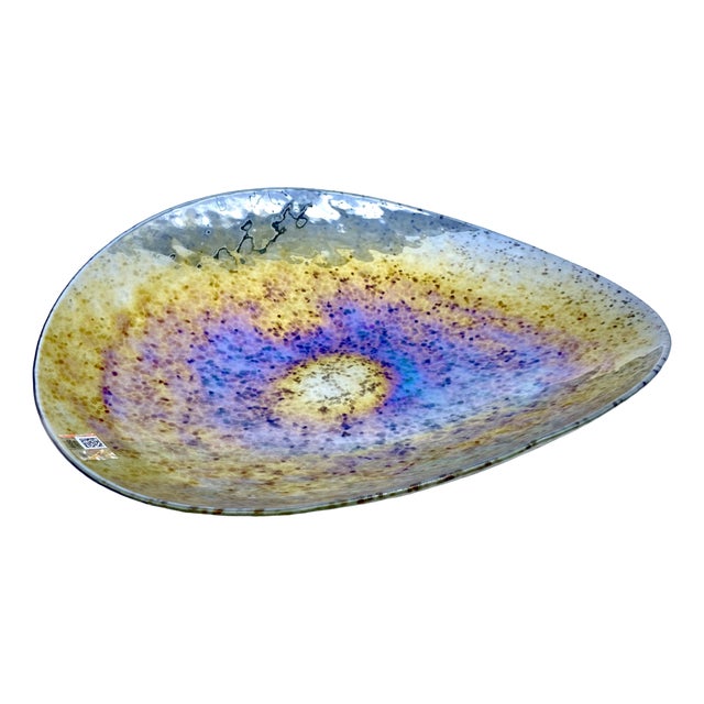 Artistic Plate in Murano Glass from YourMurano For Sale