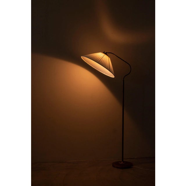 Silver Floor Lamp by Bertil Brisborg for Nordiska Kompaniet For Sale - Image 8 of 11