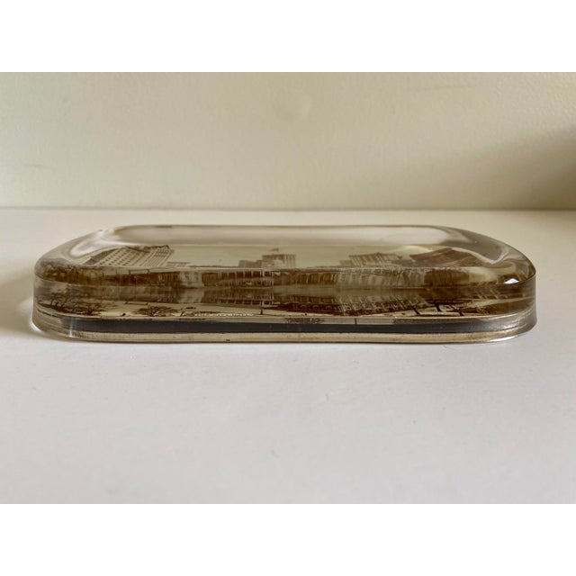 American 1900s Antique Architectural Photograph Paper Weight of New York City Hall, Manhattan For Sale - Image 3 of 8