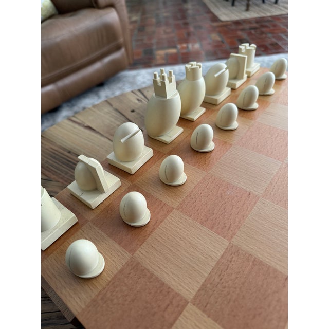 Michael Graves 1990s Chess and Checkers Postmodern Set Maplewood Board Modern For Sale - Image 9 of 10