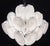 Vintage Italian Murano Chandelier with 36 White Disks, 1990s For Sale - Image 14 of 17