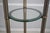 1990s Vintage Brass & Glass Tall Floor Torchiere Lamp For Sale - Image 5 of 11