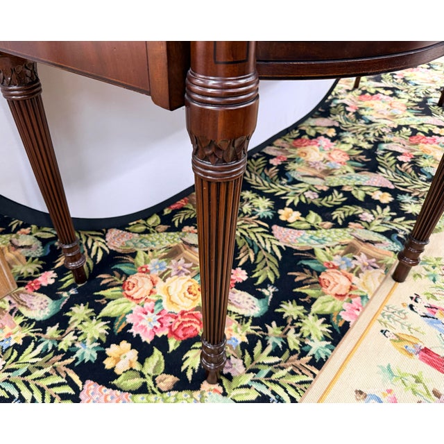 Wood Drexel Mahogany Marbletop Sideboard Credenza Buffet For Sale - Image 7 of 12