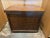 MCM Henredon Campaign Style Walnut and Rattan Rolling Bar/Cabinet W/ Expandable Flip Top For Sale In Los Angeles - Image 6 of 12