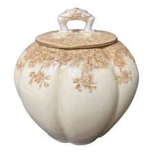 19th Century Worcester Royal Worcester Biscuit Barrel/Jar