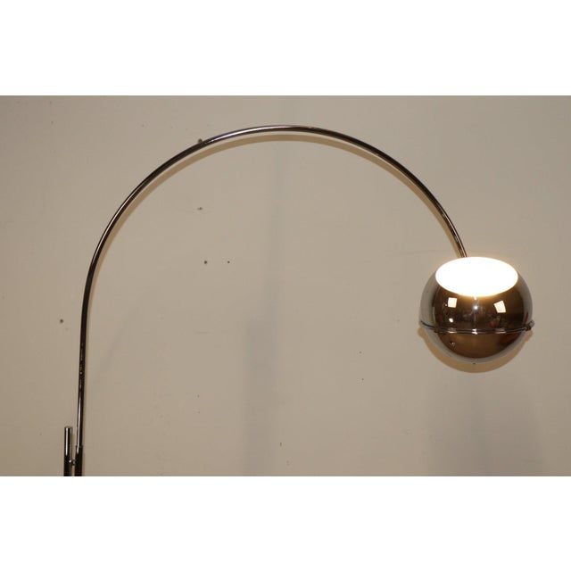 1970s Vintage Space Age Arc Floor Lamp from Gepo, 1970s For Sale - Image 5 of 18