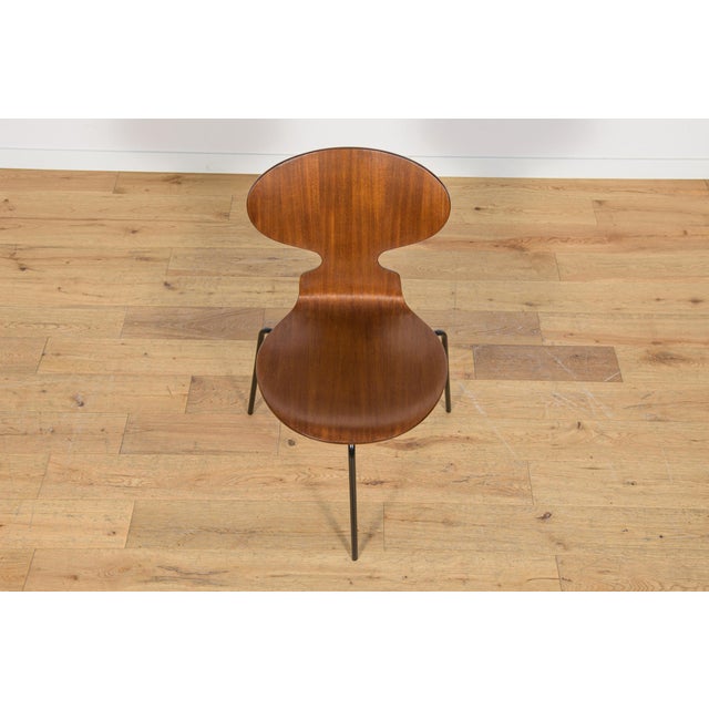 Ant Chairs Model 3101 in Teak by Arne Jacobsen for Fritz Hansen, Denmark, 1970s, Set of 6 For Sale - Image 9 of 18
