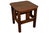 Add a touch of timeless craftsmanship to your living space with the Mission Oak Slat End Table - Walnut (W1). This Mission...