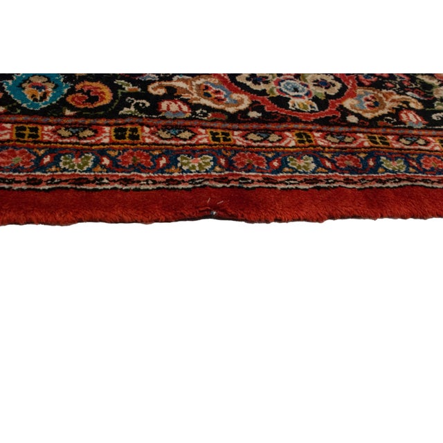 Textile Vintage Mahal Rug - 12'4" X 19'1" For Sale - Image 7 of 10