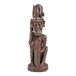 Vintage Borneo Male Hunter Figure