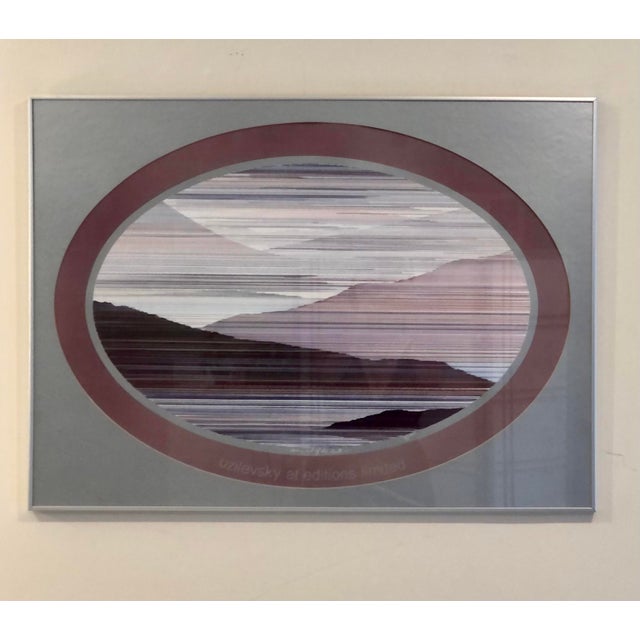 Postmodern Uzilevsky Limited “Honey Out of the Rock” Hand Signed Serigraph For Sale - Image 3 of 11