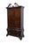 Traditional Century Furniture Flame Mahogany Traditional Style 47" Bombay Clothing Armoire / Media Cabinet For Sale - Image 3 of 12