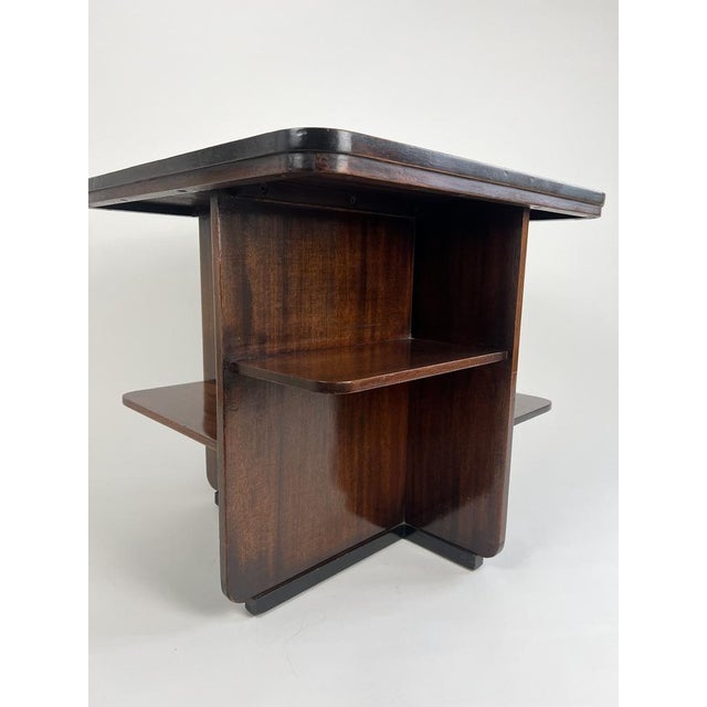 Antique Art Deco Book Side Table from Waring & Gillow, England, 1920s-1930s For Sale - Image 17 of 18