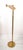 1970s Koch & Lowy Mid-Century Modern Adjustable Swing Brass Pharmacy Floor Lamp For Sale In Miami - Image 6 of 18