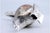 Silver Goose Figurine on Stone Base For Sale - Image 3 of 10