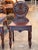 English Pair of 19th Century English Mahogany Carved Hall Chairs For Sale - Image 3 of 12