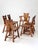 1940s American Rustic Oak Dining Chairs | For Sale - Image 13 of 18