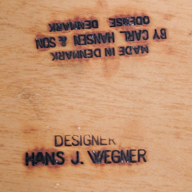 Model CH30 Dining Chairs in Teak and Oak attributed to Hans J. Wegner, 1950s, Set of 6 For Sale - Image 14 of 15