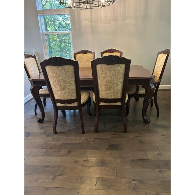 Brown Bassett Dining Table Set of 10 For Sale - Image 8 of 12