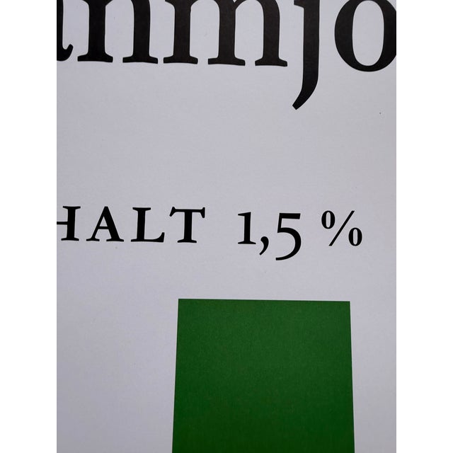 Mikael Reuter, Milk,Swedish Pop Art Exhibition Poster, Printed in Sweden For Sale - Image 4 of 8