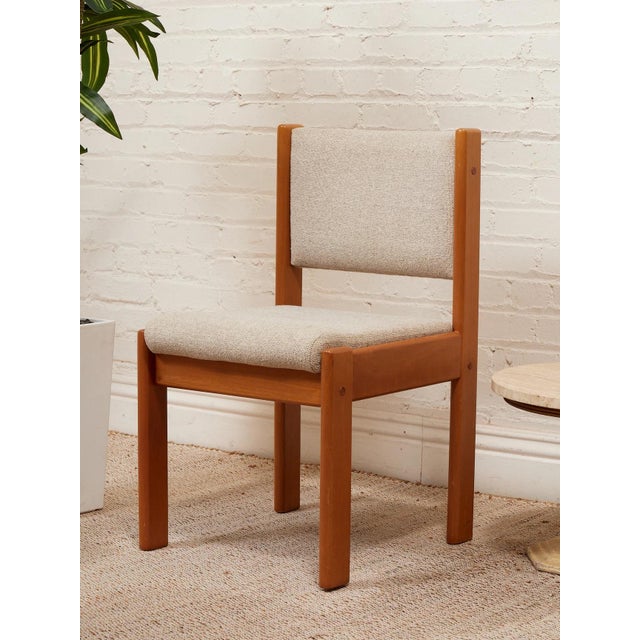 Mid-Century Modern Mid 20th Century Set of Six Danish Modern Teak Chairs For Sale - Image 3 of 12