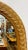 Vintage Coastal Wide Woven Braided Wicker Arched Wall Mirror For Sale In Miami - Image 6 of 7