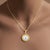 ♥ Product Summary ♥ Main Stone: Mabe Pearl Pearl Size: 15mm Metal: 14k Yellow Gold Dimensions: 32mm x 21mm Weight: 4 grams...