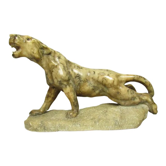 Grand Tour Italian Marble Lion For Sale
