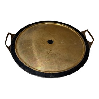 Mid-Century Modern Casserole Server Service Tray Hollywood Regency For Sale