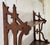 Antique American Mahogany Victorian Pierce Carved Wall Shelf 3 Tier Bookshelf For Sale In New York - Image 6 of 8