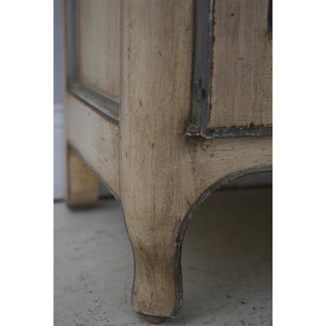 Baker Paint Decorated 4 Drawer Tall Chest For Sale - Image 12 of 18