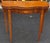 Wood Pair of 19th Century Federal Satinwood Inlaid Mahogany Fold Top Card or Console Tables For Sale - Image 7 of 15