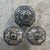 Set of Three Antique Boch Frères Keramis Hand-Painted Lidded Vases For Sale - Image 11 of 18