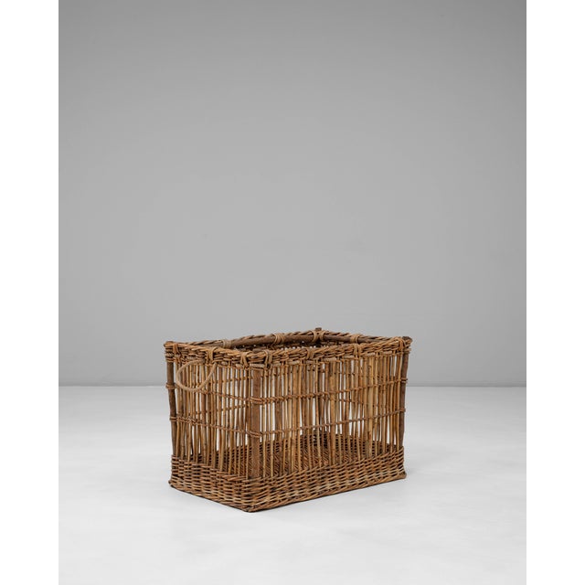 1920s French Wicker Basket For Sale - Image 18 of 18