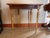 Antique Giltwood Demi-Lune Console Table With Satinwood Inlay For Sale In Minneapolis - Image 6 of 16