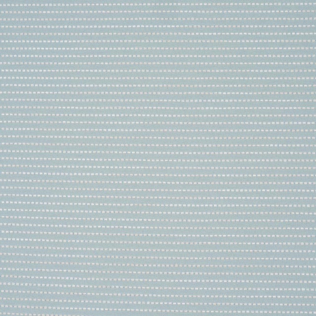 Schumacher Sample - Schumacher Austen Performance Stripe Fabric In Sky For Sale - Image 4 of 4