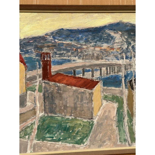 John Hedman, Östersund, Strandgatan 1, 1971, Oil on Panel, Framed For Sale - Image 15 of 18
